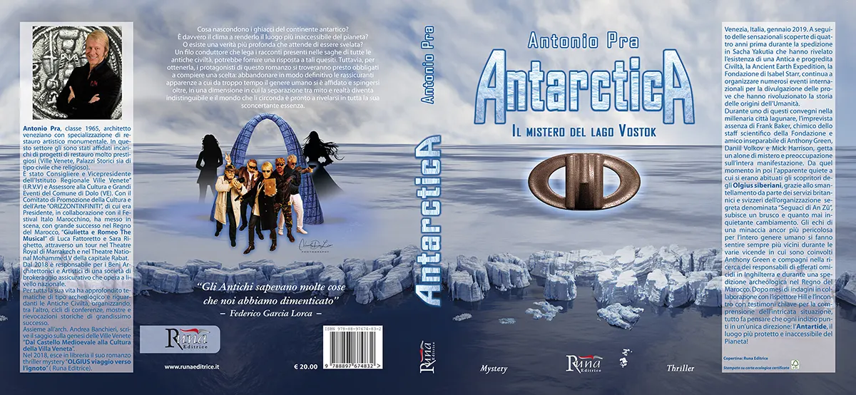 Antarctica copertina aperta