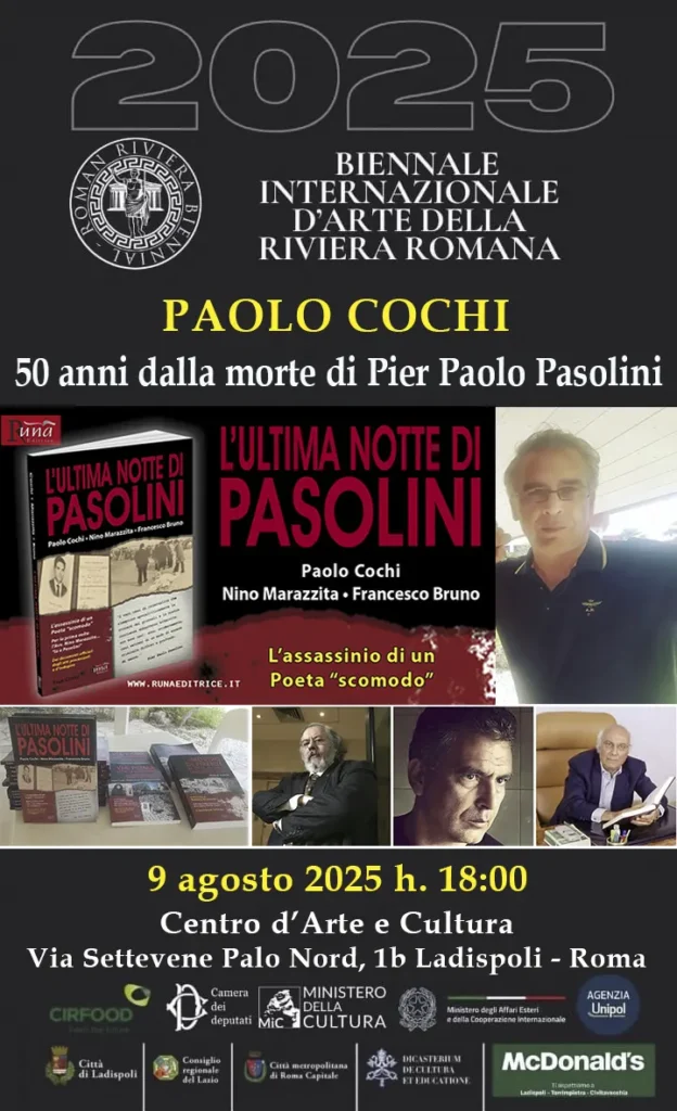 Locandina Pasolini Biennale